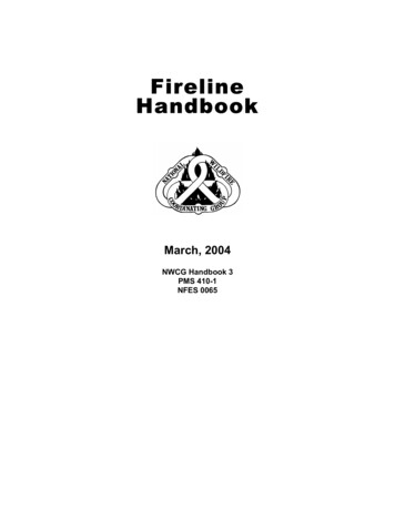 NCWG Fireline Handbook - Tennessee