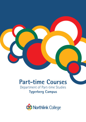 Part-time Courses - Northlink College