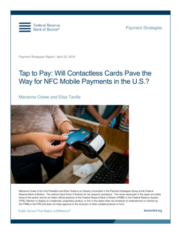 Tap To Pay: Will Contactless Cards Pave The Way For NFC Mobile Payments .