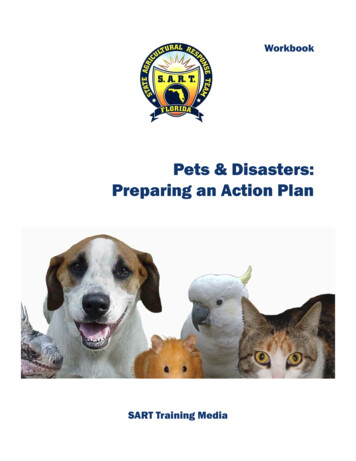 Pets & Disasters: Preparing An Action Plan - University Of Florida