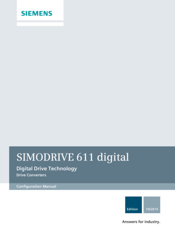 SIMODRIVE 611 Digital - Siemens