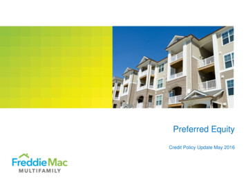 Preferred Equity - Freddie Mac