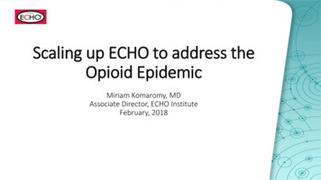 Scaling Up ECHO To Address The Opioid Epidemic - Superior HealthPlan