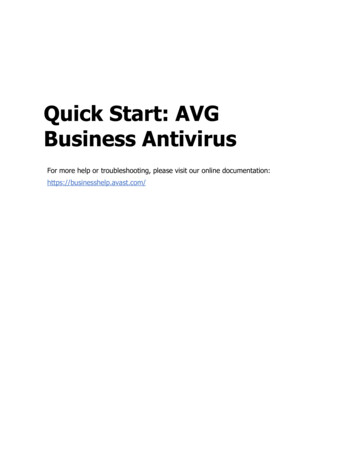 Quick Start: AVG Business Antivirus - Static3.avast 