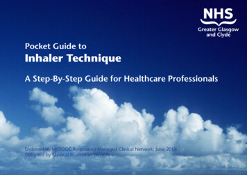 Pocket Guide To Inhaler Technique - NHSGGC