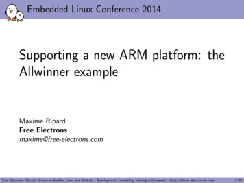 Supporting A New ARM Platfrom: The Allwinner Example - ELinux