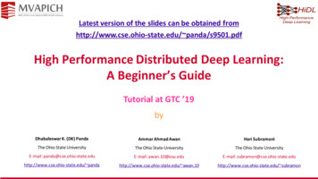 High Performance Distributed Deep Learning