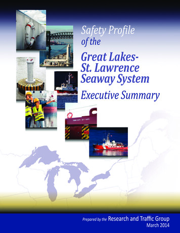 Safe Pro Ile - St. Lawrence Seaway Development Corporation