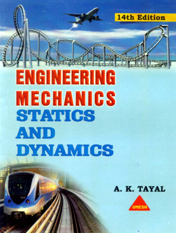 ENGINEERING MECHANICS: STATICS AND DYNAMICS - Kopykitab