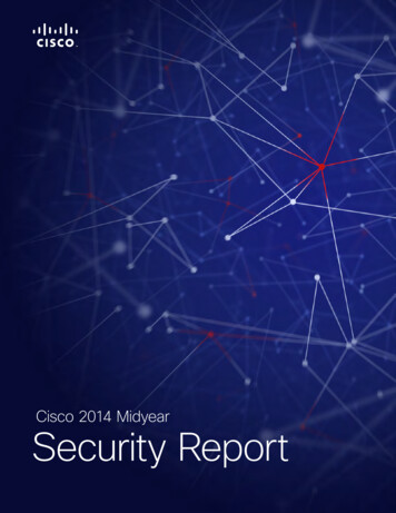 Cisco 2014 Midyear Security Report