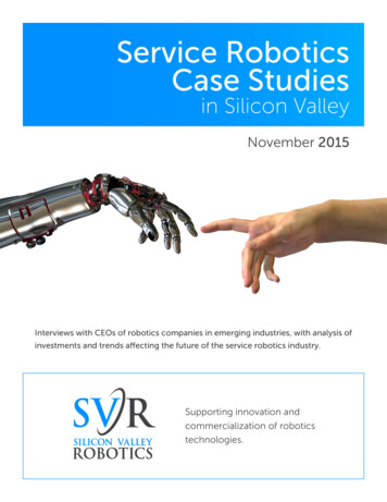 Service Robotics Case Studies - Svrobo 