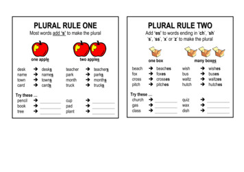 Spelling Rules - Children's Books And Reading