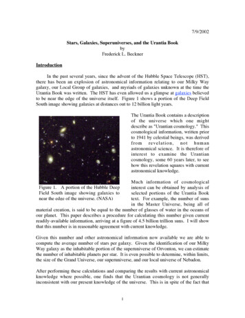 Stars, Galaxies, Superuniverses, And The Urantia Book