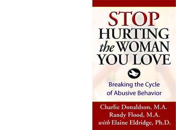 Stop Hurting The Woman You Love Preview - Men's Resource Center