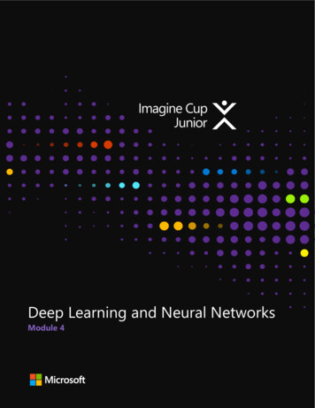 Deep Learning And Neural Networks - News.microsoft 