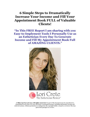 6 Simple Steps To Dramatically Increase Your Income And Fill Your .