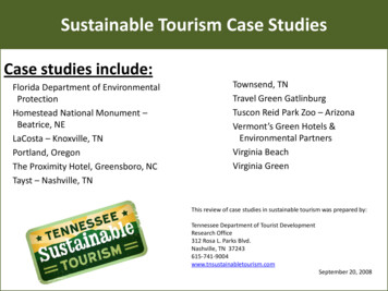 Sustainable Tourism Case Studies