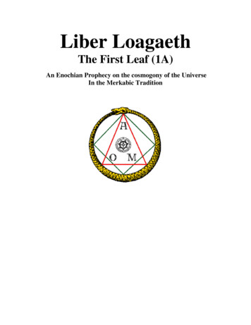 Liber Loagaeth - Archidox