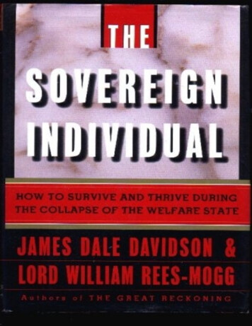 The Sovereign Individual - Lopp