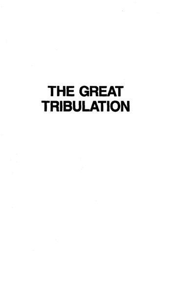 THE GREAT TRIBULATION - Gary North