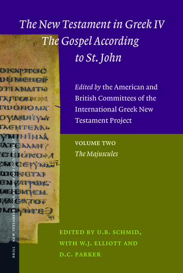 The New Testament In Greek IV - 各版本圣经下载