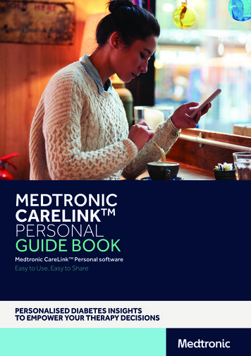 MEDTRONIC CARELINKTM PERSONAL GUIDE BOOK - Medica