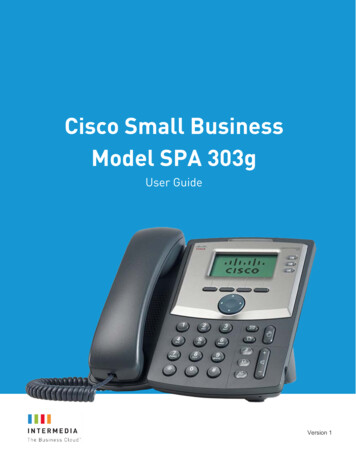 Cisco Small Business Model SPA 303g
