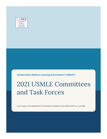 United States Medical Licensing Examination (USMLE 2021 USMLE .
