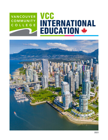 VCC International Education - Brochure