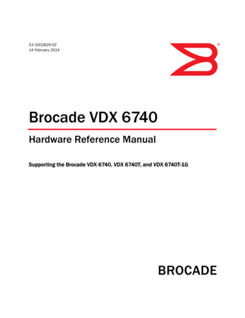 Brocade VDX 6740 - Newegg