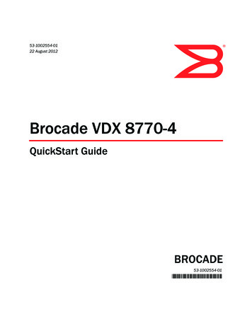Brocade VDX 8770-4 - Fujitsu Global