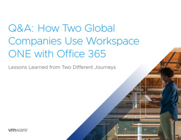 Q&A: How Two Global Companies Use Workspace ONE With Office 365