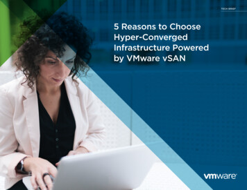 5 Reasons To Choose Hyper-Converged Infrastructure Powered By VMware VSAN