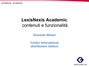 LexisNexis Academic - SBA