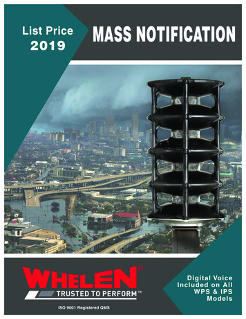 Why Should You Buy A Whelen Mass Notification Product
