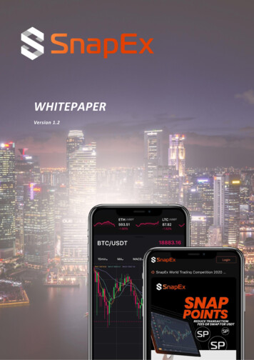 WHITEPAPER - SnapEx