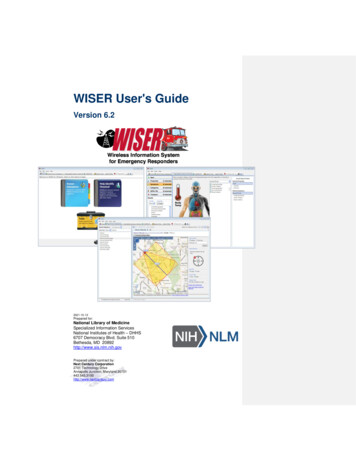 WISER User's Guide