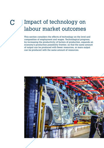 C Impact Of Technology On Labour Market Outcomes