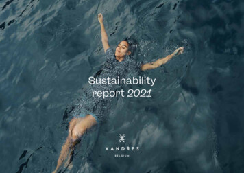 Sustainability Report 2021 - Xandres