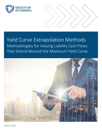 Yield Curve Extrapolation Methods - SOA