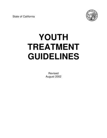 Youth Treatment Guidelines - Imperial County, California