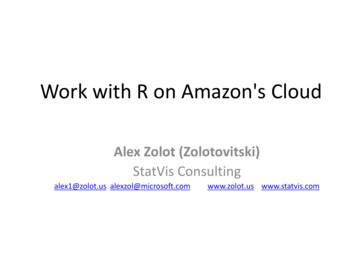 Work With R On Amazon's Cloud