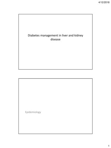Diabetes Management In Liver And Kidney Disease
