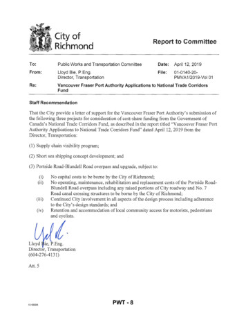 City Richmond Report To Committee