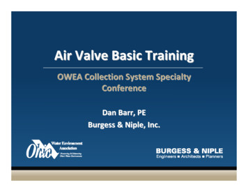 Air Valve Basic Training - Ohiowea 