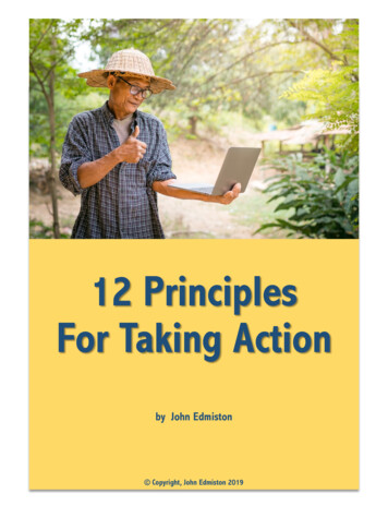 12 Principles For Taking Action - Globalchristians 