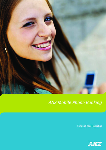 ANZ Mobile Phone Banking
