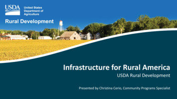 Infrastructure For Rural America - Susquehanna River Basin Commission