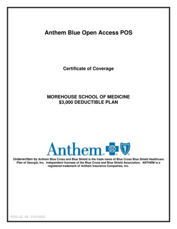 Anthem Blue Open Access POS - App.hsac 