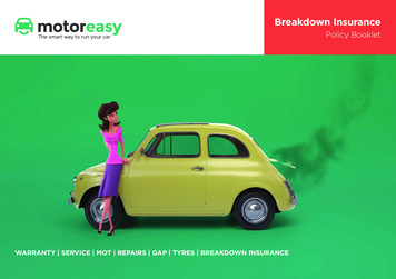 Breakdown Insurance - MotorEasy